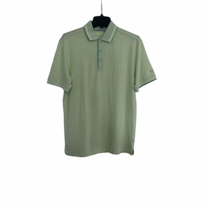 Walter Hagen Men's Clubhouse Pique Polo Shirt – Lime Green – Size Small (b3)